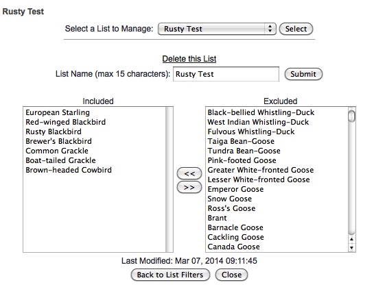 Creating custom list