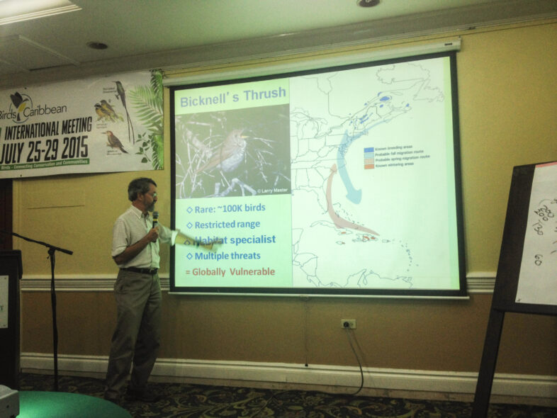 Wunderle-CCR BC talk Jamaica