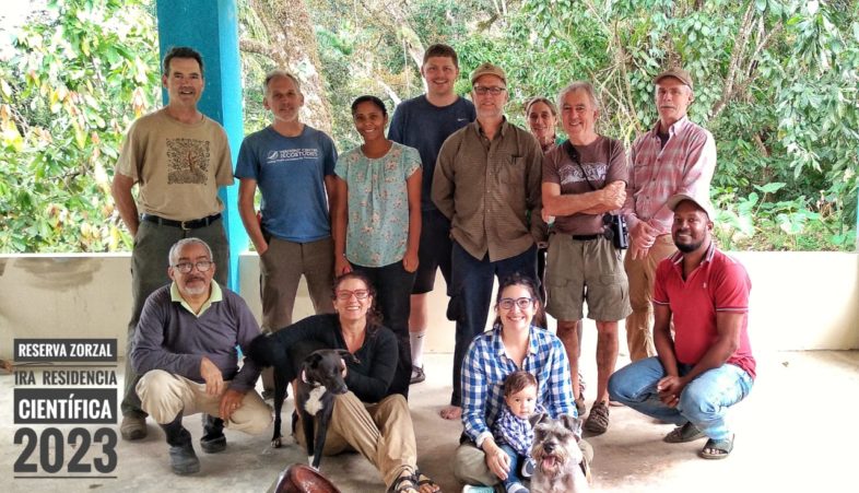 Group photo from Reserva Zorzal.