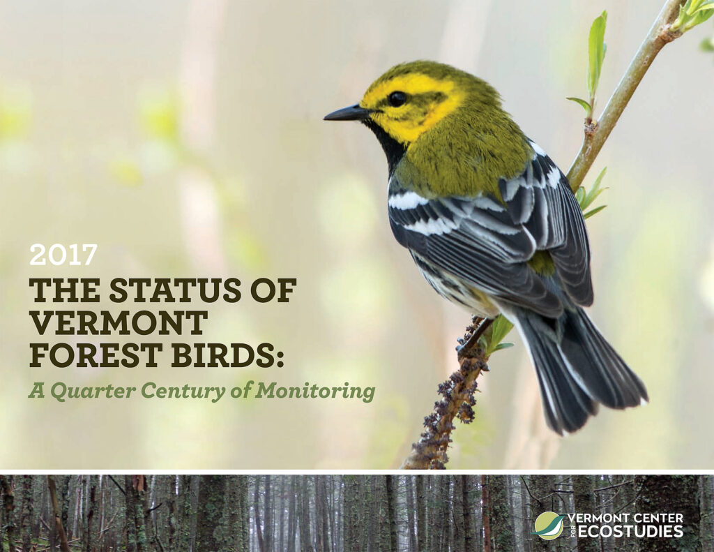 Cover of The Status of Vermont Forest Birds
