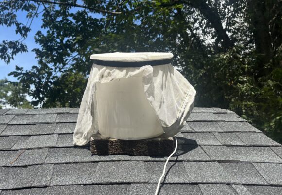 The author's recording device, located at his home in Roxbury. This is the Oldbird 21c model—a 