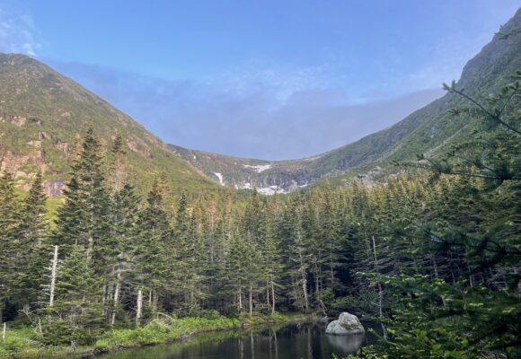 Tuckerman's Ravine in the White Mountain National Forest &copy; © Laura Tobin, Mountain Birdwatch volunteer